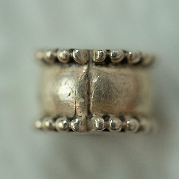 Pandora Jewelry - Pandora Authentic Silver Beveled Clip Spacer